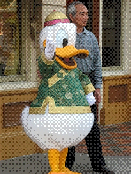 Donald in Hong Kong