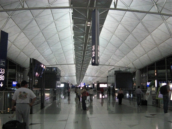 The HUGE Hong Kong Airport
