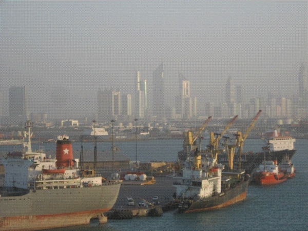 Dubai Skyline on Departure