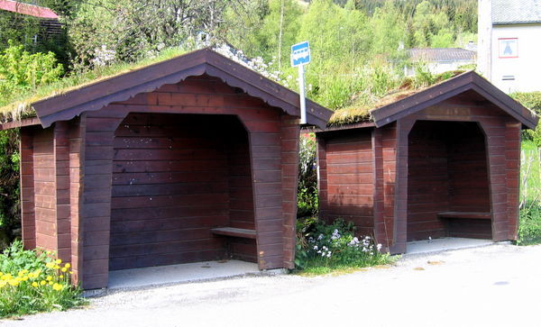 Norwegian bus stops