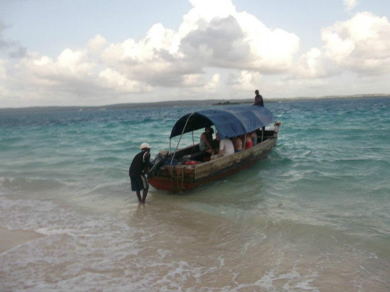 boat ride to prison island
