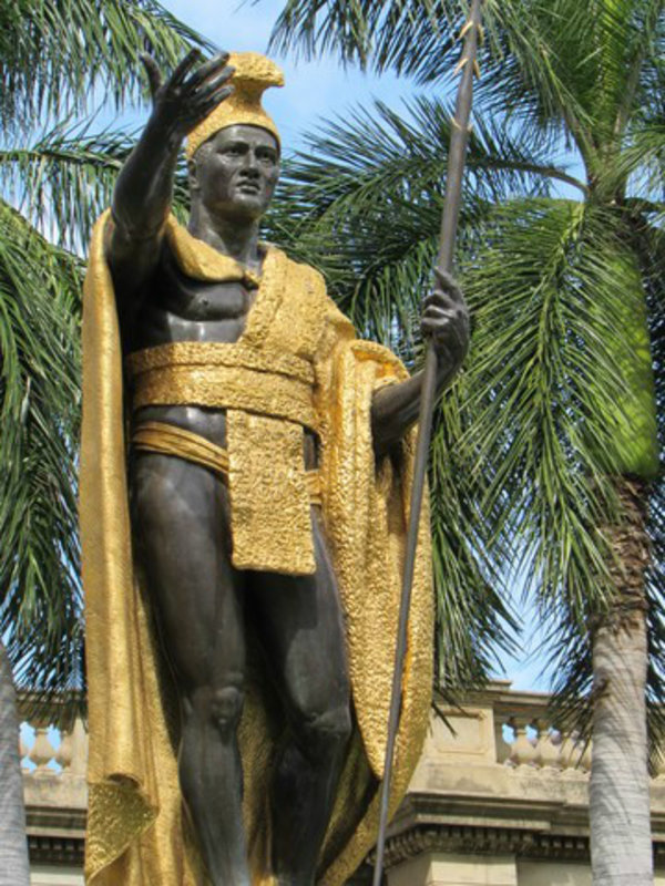 The Famous Satue of King Kamehameha