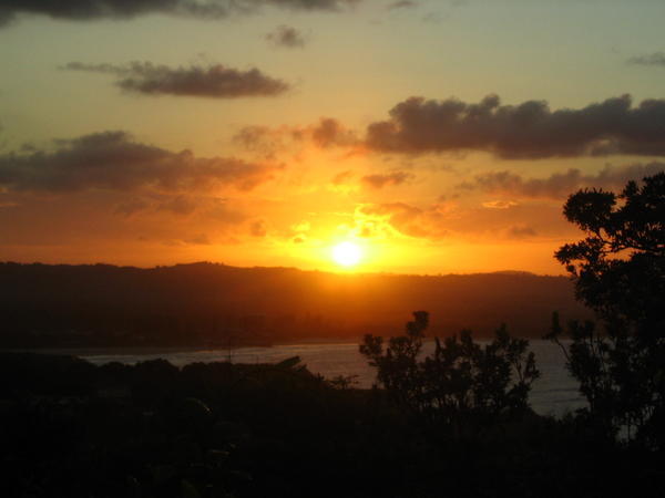 Sunset over Byron Bay