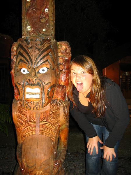Jess the Maori warrior