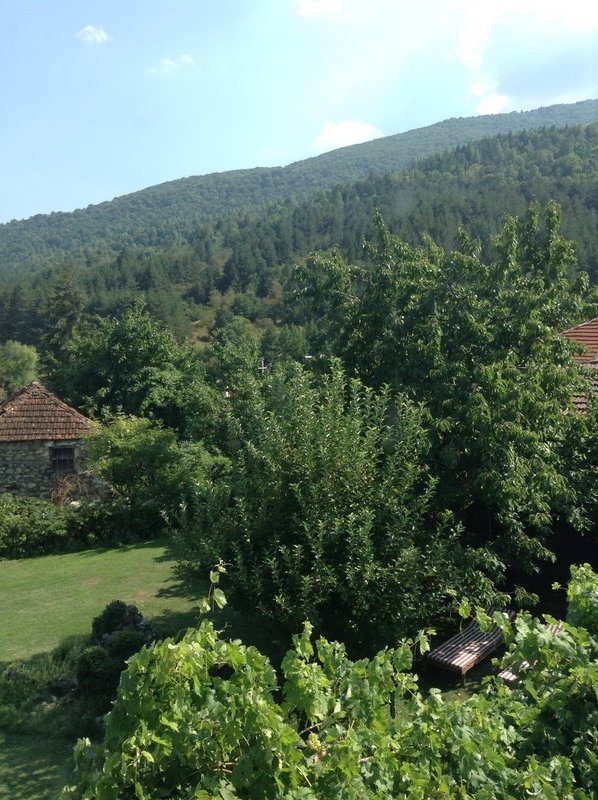 View from our room in Dihovo
