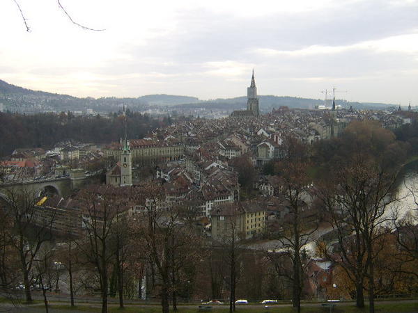 View of Bern and the Aare River