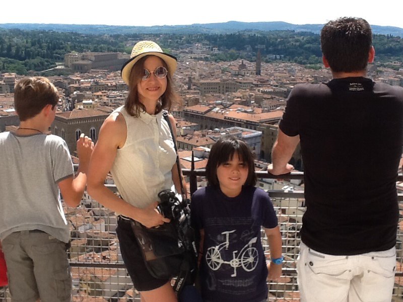 At the top of Duomo.