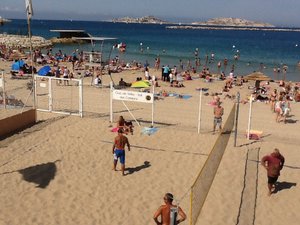 Beach Volleyball in Marseille