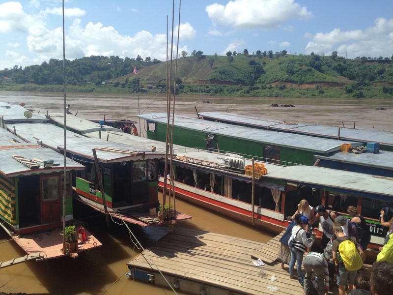 Slow boat to Laos 