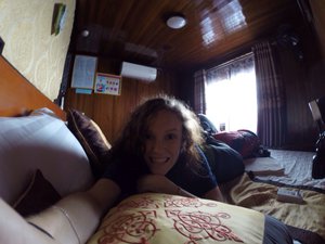 Our room in the boat 