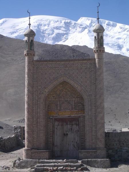 Mosque in the mountains