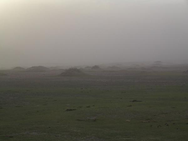 Sand storm coming