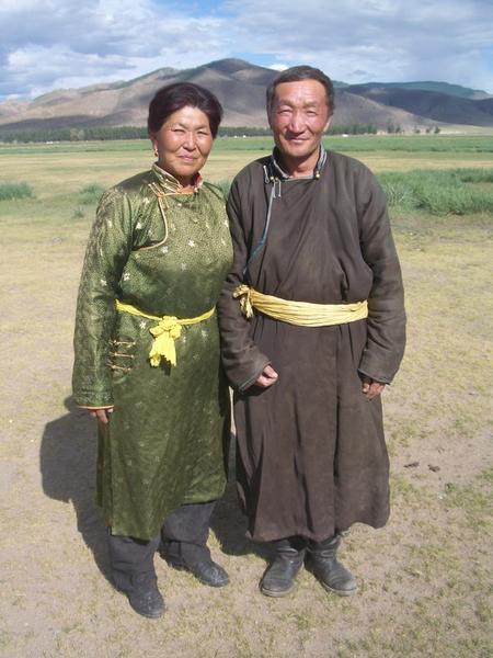 Another Mongolian couple