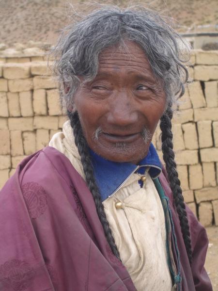 A Tibetan man