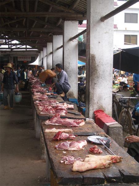 Selling meat