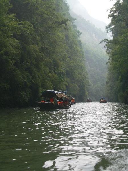 Boat down the Mini Gorges