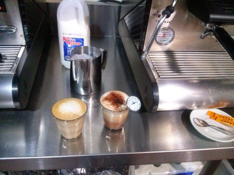 caffee latte & mocha coffee