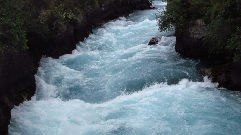 Huka Falls (vodopady) - Taupo