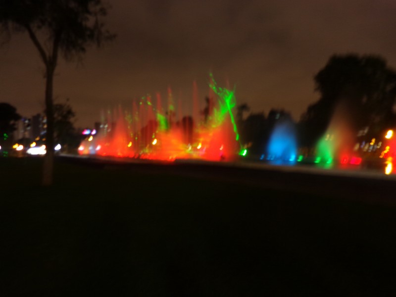 Magic Fountain, Lima