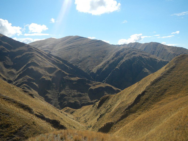 Trekking in the Andes  