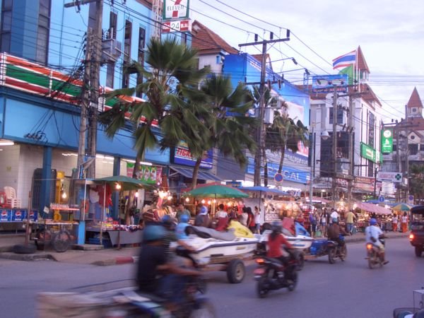 THE BUSY STREETS OF PATONG BEACH
