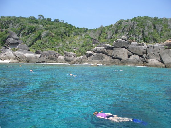 SNORKELING IN THE SIMILANS