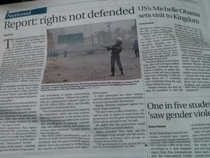 Newspaper Article: Rights Not Defended