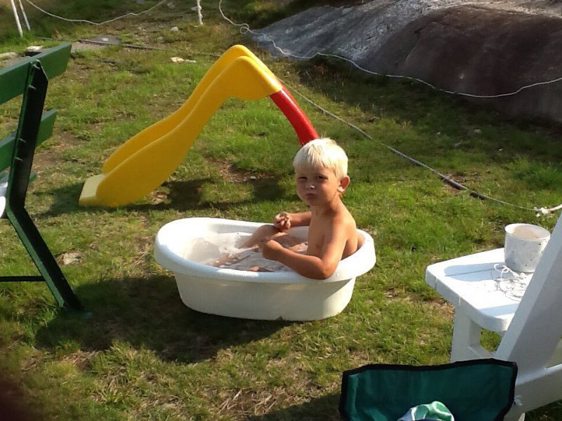 Norwegian hot tub 