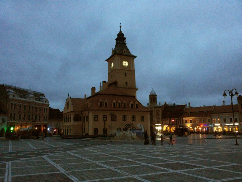 Main square in Brasov