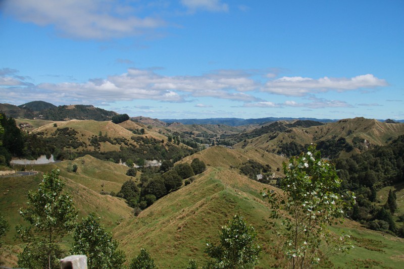 View over the Orautoha Valley