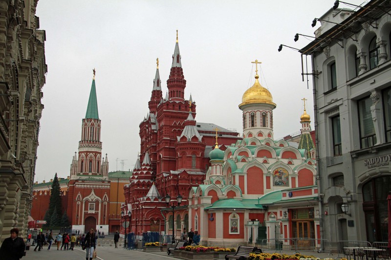Red Square buildings