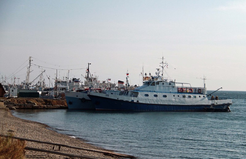 Lake Baikal fishing fleet