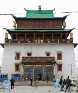 Largest Buddhist temple in UB