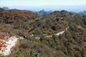 Our view on the Great Wall of China - magic!