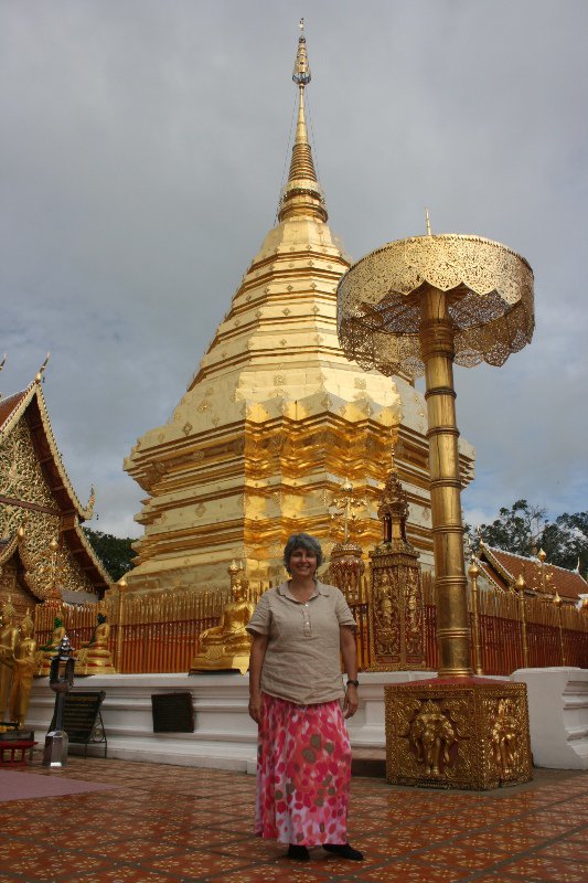 Me...in front at Doi Suthep