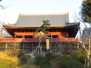 Temple in Ueno park