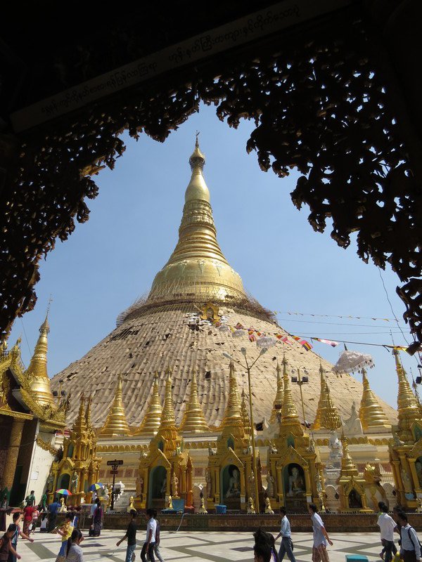 The Shwedagon pagoda