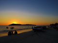 Sunset on Pentai Cenang beach