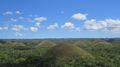 The famous chocolate hills