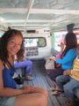 Onboard an jeepney