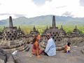 Amazing views on Borobudur