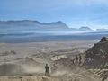 The view from the ascent up Mt Bromo