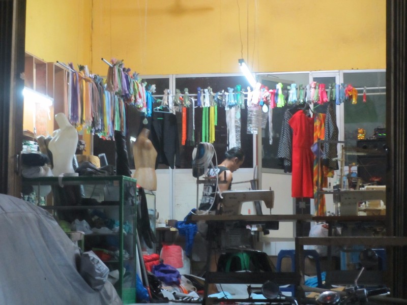 Tailors shop on the back streets