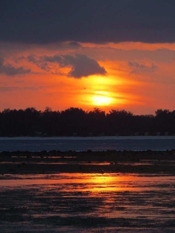 Sunset in Gili Air