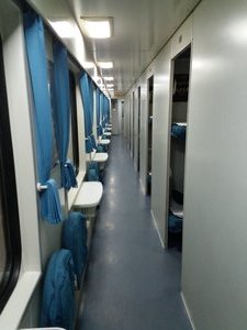 Our sleeper train to Xi'an