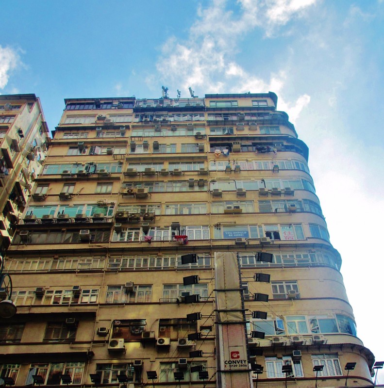 Typical high rise housing in HK