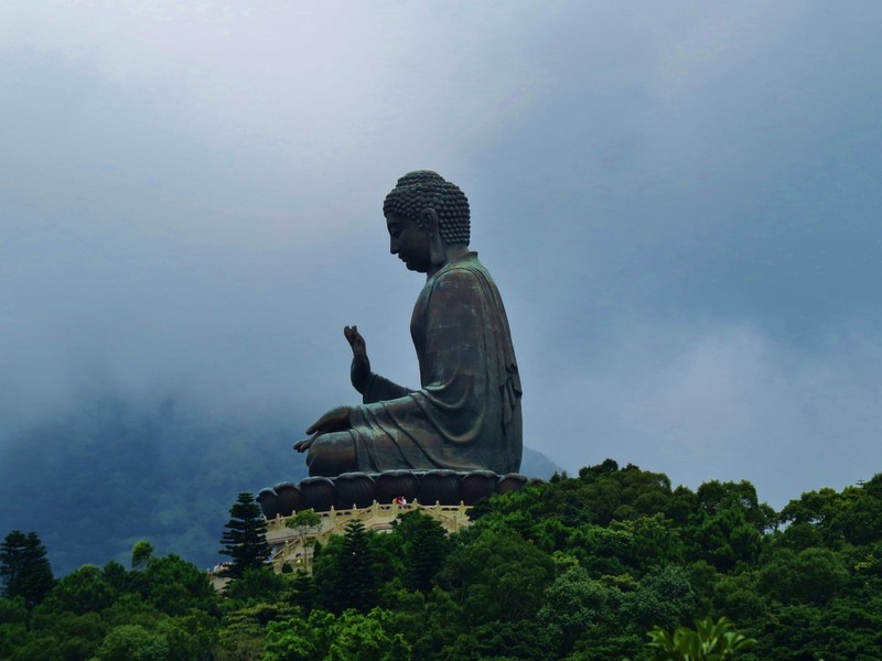 Big Buddha on the hill