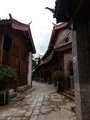 Restored wooden buildings of Lijiang