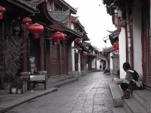 Peacefull streets of Lijiang