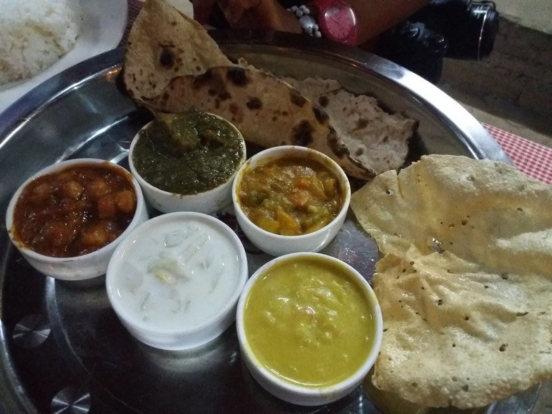 Tasty Indian meal